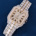 Royal Elite Full Diamond Iced-Out Luxury Watch