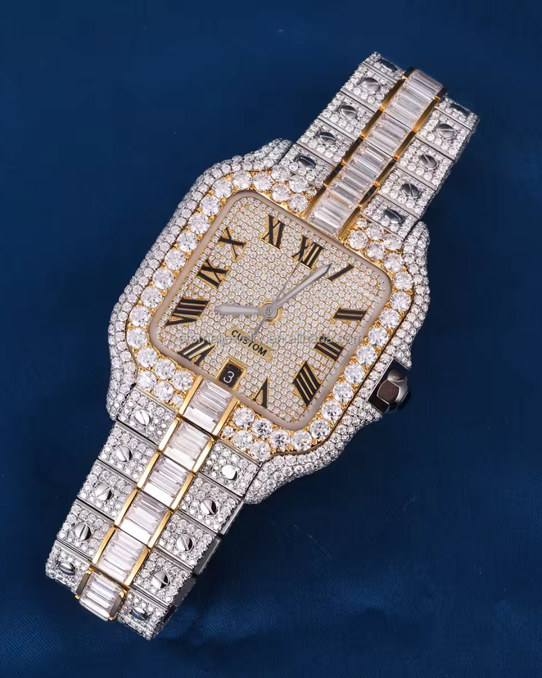 Untitled design - 2026-01-27T122527.225 Royal Elite Full Diamond Iced-Out Luxury Watch - Image 1