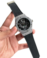 Hublot Fusion Skeleton Chronograph – Silver Edition