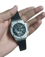 Hublot Fusion Skeleton Chronograph – Silver Edition - Image 2