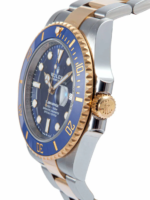 Rolex Submariner Style Blue Bezel Stainless Steel Watch for Men - Image 3