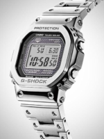 Casio G-Shock Silver Metal Strap Black Dial Men Watch - Image 2