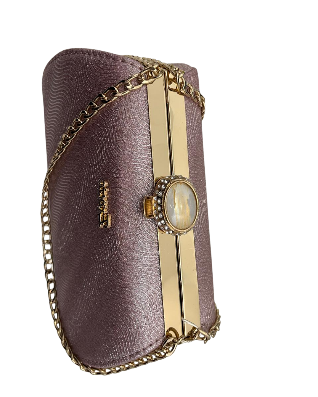 Untitled design (58) Luxury Metallic Evening Clutch hand bag - Image 1