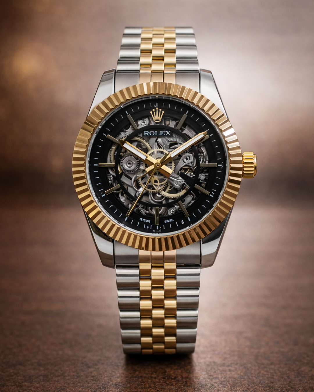 v (12) Rolex premium luxury-inspired automatic wrist watch - Image 1