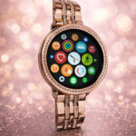 Fossil Rose Gold Smartwatch With Dual Strap