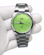 Tissot PRX Green Textured Dial – Stainless Steel Edition